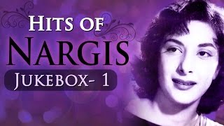 Nargis Dutt Top Songs Collection in Bollywood HD  Best Of Nargis Hits JUKEBOX  Old Is Gold [upl. by Jilly]