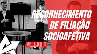 DIREITO DE FAMÍLIA Reconhecimento de filiação socioafetiva [upl. by Cressy]