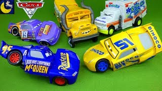 Disney Cars 3 Toys Race amp Reck Fabulous Lightning McQueen Cruz Ramirez Miss Fritter Arvy Crash Toys [upl. by Adnarrim]