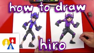 How To Draw Hiro From Big Hero 6 [upl. by Surad]