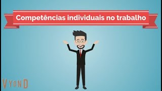 Competências individuais no trabalho [upl. by Lian]