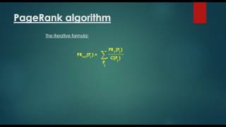 PageRank Algorithm  The Original Formula [upl. by Ennoryt]