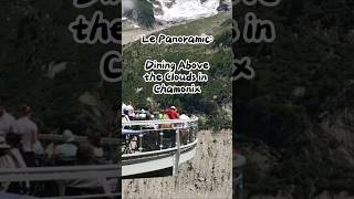 Le Panoramic Dining Above the Clouds in Chamonix [upl. by Nylrak]