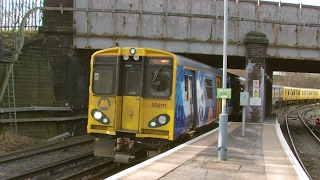 Half an Hour at 216  Birkenhead North Station 1022017  Class 507 508 terminus [upl. by Novla]