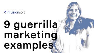 9 guerrilla marketing examples [upl. by Casabonne]