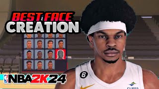 BEST JARRETT ALLEN NBA 2K24 FACE CREATION TUTORIAL [upl. by Asikal]