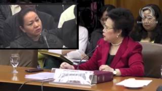 Miriam to Napoles Tell all before senators kill you [upl. by Vinna]