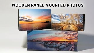 How To  Mount Photo Prints to Wooden Panels [upl. by Helms]