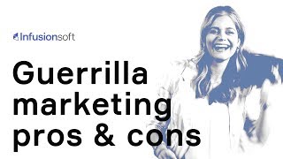 Guerrilla marketing pros and cons [upl. by Cornela]