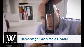 Record Mod 159 Schreckschusswaffe Gaspistole Record Demontage [upl. by Souza421]