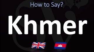 How to Pronounce Khmer CORRECTLY [upl. by Adelric]