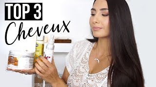 CHEVEUX  TOP 3 Huiles Végétales 🌿 [upl. by Lesley]