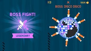 BEAT THE LEGENDARY DISCO DISCO BOSS IN KNIFE HIT BY KETCHAPP [upl. by Ecyt]