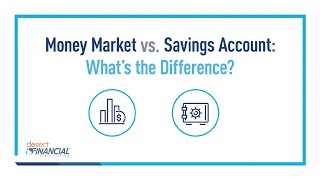 Money Market vs Savings Account What’s the Difference [upl. by Coulson]