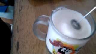 Aerolatte Review Frothing Cold Milk In Under 1 Minute [upl. by Marthe554]