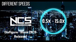 Different Speeds Disfigure  Blank NCS Release [upl. by Hpesoy]